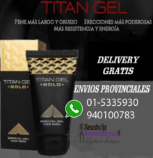 TITAN GEL GOLD ALARGAMIENTO DEL PENE NATURAL 